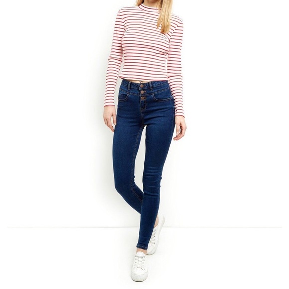 New Look High Waist Super Skinny Jeans - Picture 3 of 5